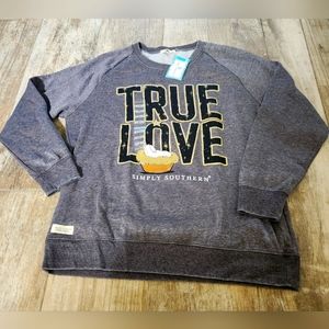 NEW Simply Southern "True Love" Manger Sweater